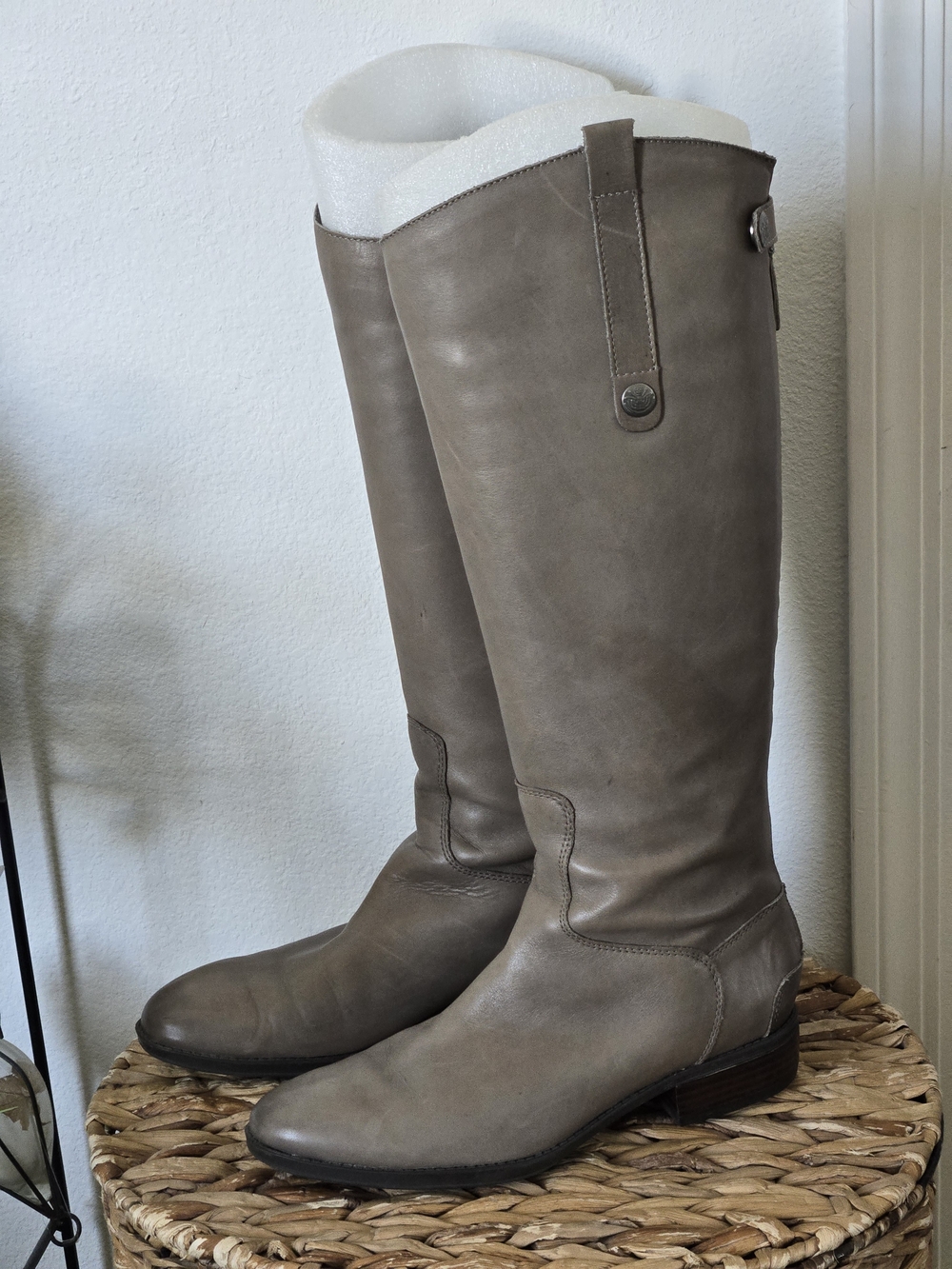Sam Edelman Penny Leather Knee High Riding Boots